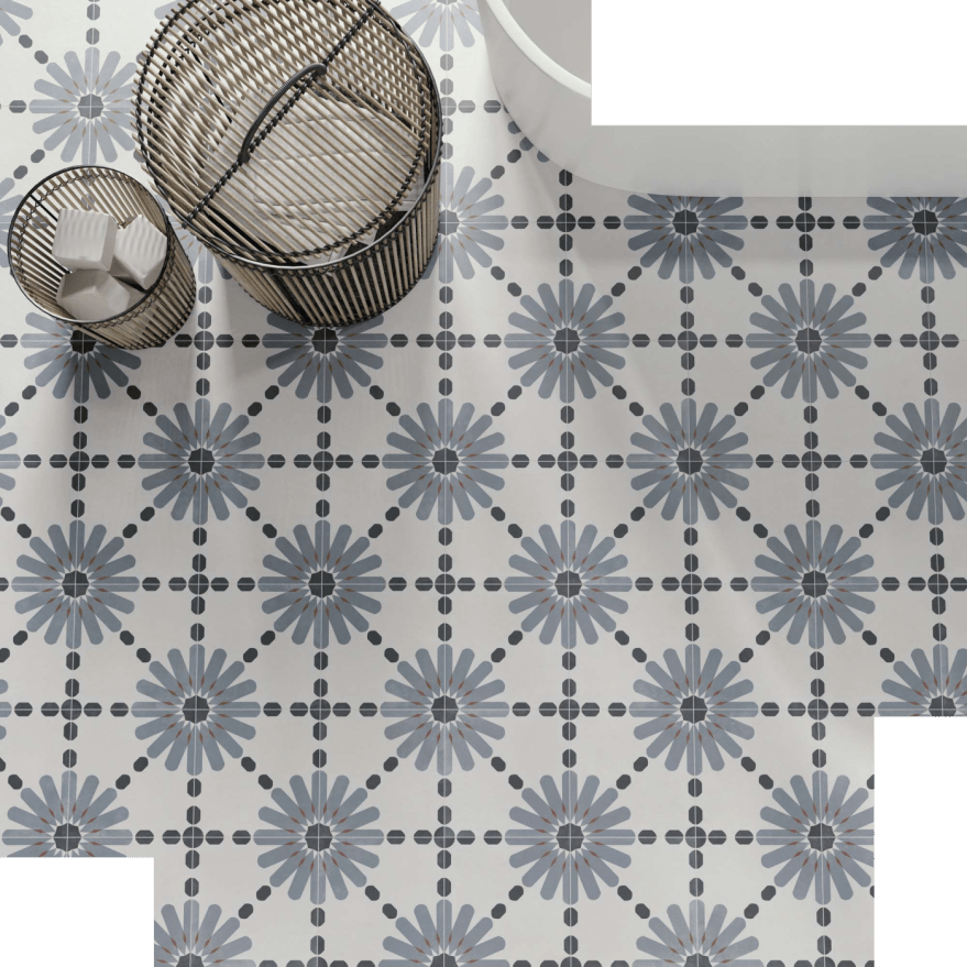 tyles keramische tegels met accent badkamer vloertegels patroon