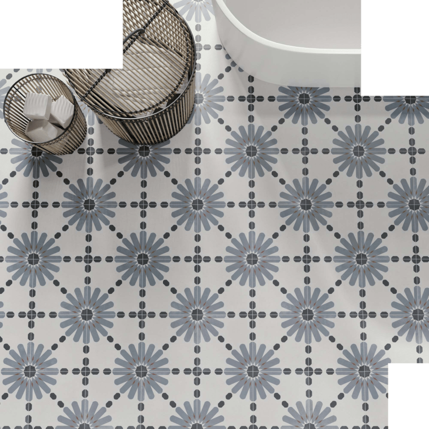 tyles keramische tegels met accent badkamer vloertegels patroon